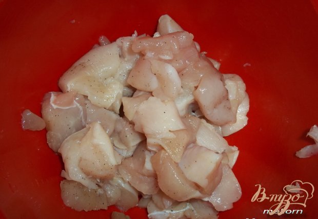 Курица в остро-сладком соусе с кунжутом Курица в остро-сладком соусе с кунжутом
