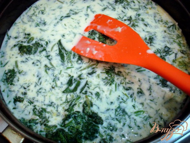 Шпинат с яйцами Шпинат с яйцами
