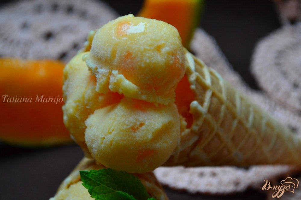 Мороженое из дыни Мороженое из дыни