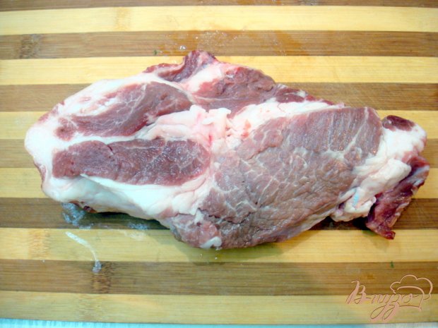 Свинина с фасолью и овощами Свинина с фасолью и овощами
