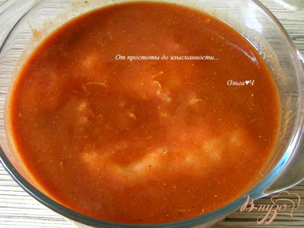 Курица в томатном маринаде по-мароккански Курица в томатном маринаде по-мароккански