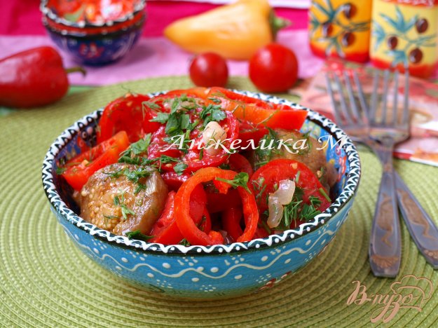 вірменський салат з баклажанами. як приготувати з фото