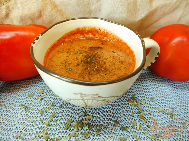 салат в соковижималці з томатів і болгарського перцю. як приготувати з фото