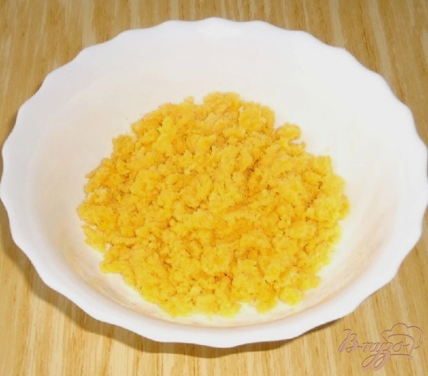 Кукурузные тарталетки с паштетом из крабовых палочек Кукурузные тарталетки с паштетом из крабовых палочек