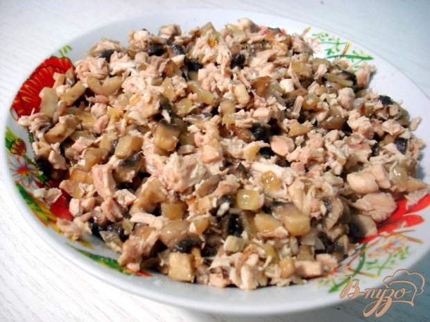Блинчики с мясом и грибами Блинчики с мясом и грибами