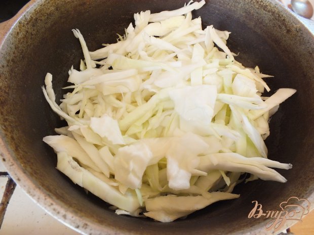 Тушеная капуста с говядиной, розмарином и шафраном Тушеная капуста с говядиной, розмарином и шафраном