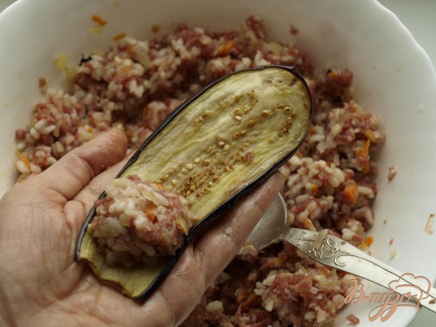Рулеты из баклажанов с мясным фаршем Рулеты из баклажанов с мясным фаршем