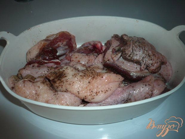 Овощи с уткой в духовке Овощи с уткой в духовке