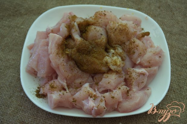 Куриное филе с баклажаном Куриное филе с баклажаном