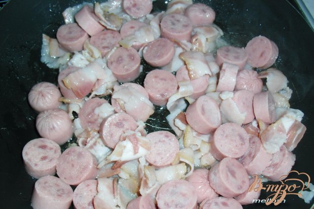 Сырный тарт с фасолью и беконом Сырный тарт с фасолью и беконом