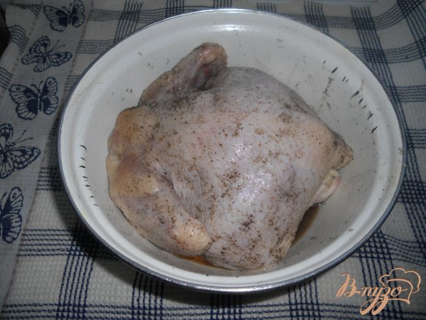 Курочка, запеченная в рукаве Курочка, запеченная в рукаве