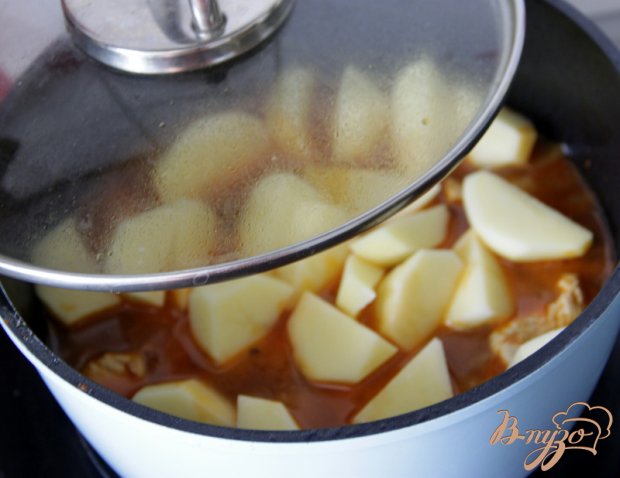 Гуляш с индейкой и фасольками Гуляш с индейкой и фасольками