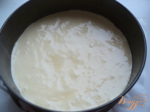 Торт с персиками и малиной Торт с персиками и малиной