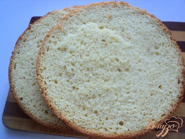 Торт с персиками и малиной Торт с персиками и малиной