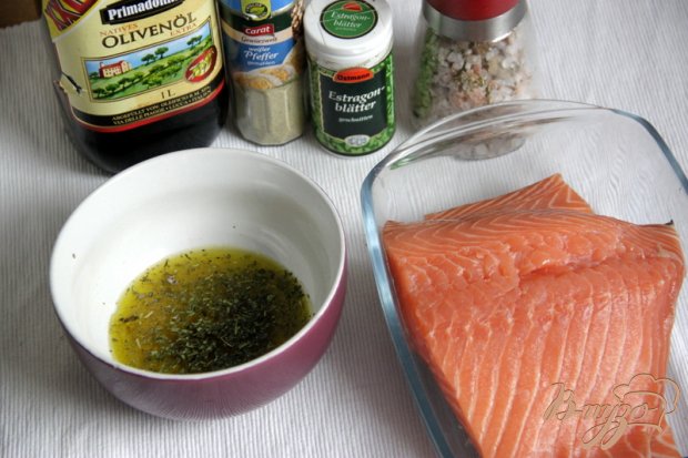 Лосось с картофелем под соусом из голубого сыра Лосось с картофелем под соусом из голубого сыра