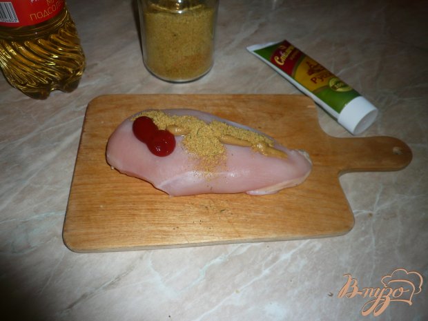 Куриная грудка в горчице Куриная грудка в горчице