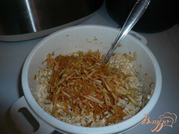 Овсяная запеканка с яблоками Овсяная запеканка с яблоками