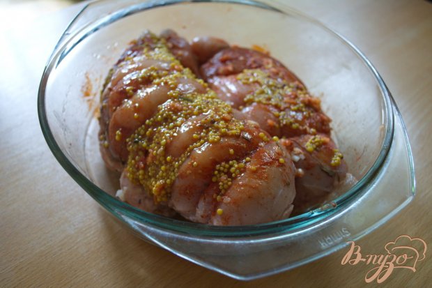 Пасторма куриная, маринованная в красном вине Пасторма куриная, маринованная в красном вине