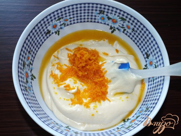 Апельсиновый кекс с сахарной глазурью Апельсиновый кекс с сахарной глазурью