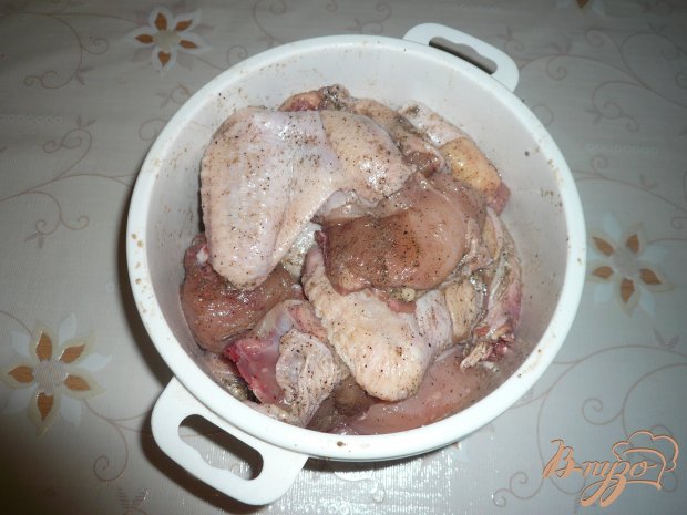 Курочка перченная а потом запеченная Курочка перченная а потом запеченная