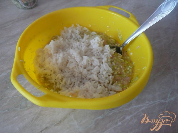 Куриная запеканка с рисом и кабачками Куриная запеканка с рисом и кабачками