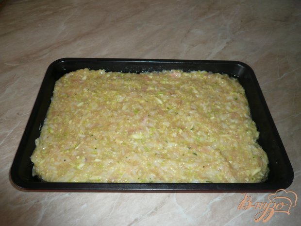 Куриная запеканка с рисом и кабачками Куриная запеканка с рисом и кабачками