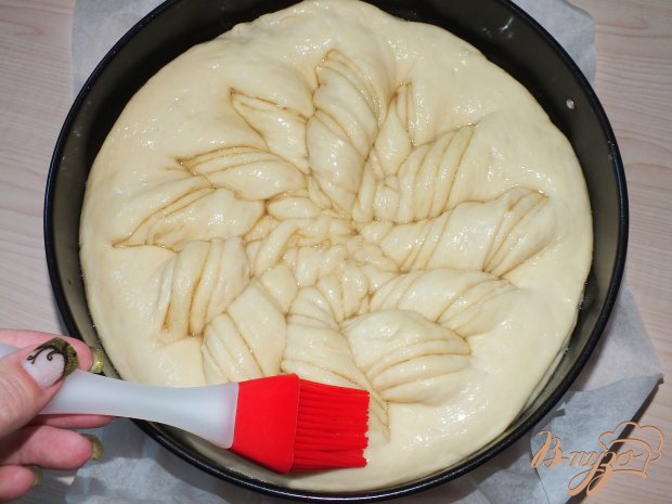 Узорчатый пирог с сахаром Узорчатый пирог с сахаром