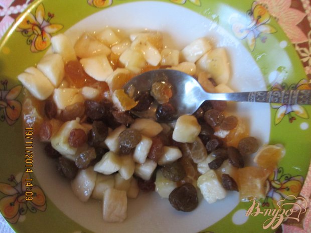 Печеные яблока с медом Печеные яблока с медом