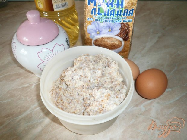 Овсяные оладушки с льняной мукой Овсяные оладушки с льняной мукой