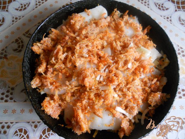 Рыба, запеченная с овощами Рыба, запеченная с овощами