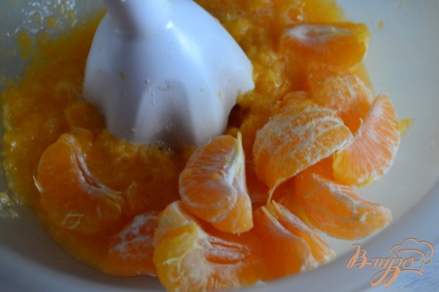 Торт с мандариновым кремом и меренгой Торт с мандариновым кремом и меренгой