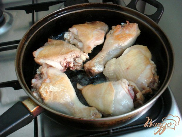 Курица в томатно - луковом соусе Курица в томатно - луковом соусе