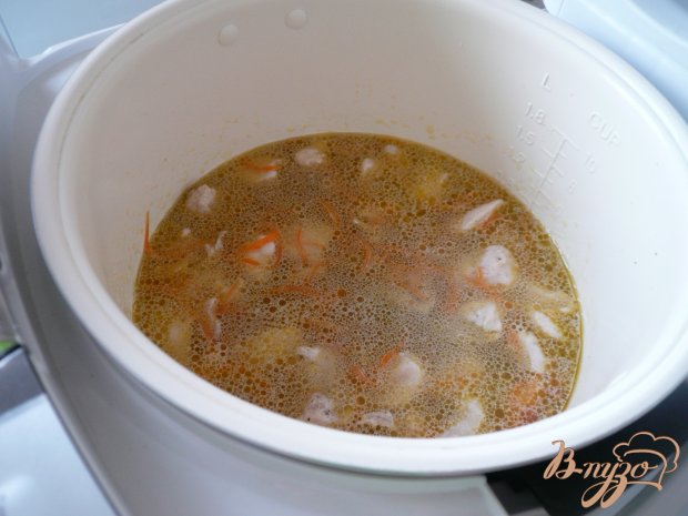 Куриное мясо с чечевицей в мультиварке Куриное мясо с чечевицей в мультиварке