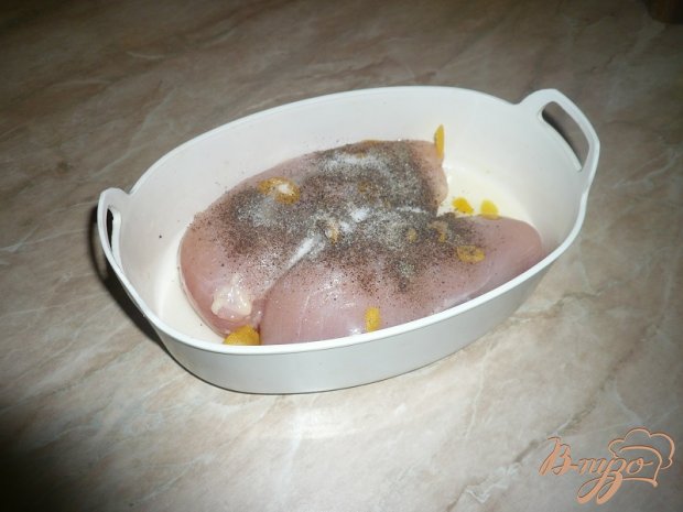 Куриная грудка с лимонным соком Куриная грудка с лимонным соком