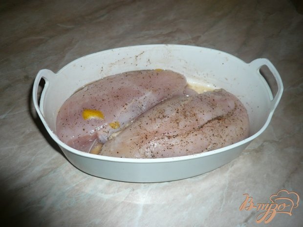 Куриная грудка с лимонным соком Куриная грудка с лимонным соком