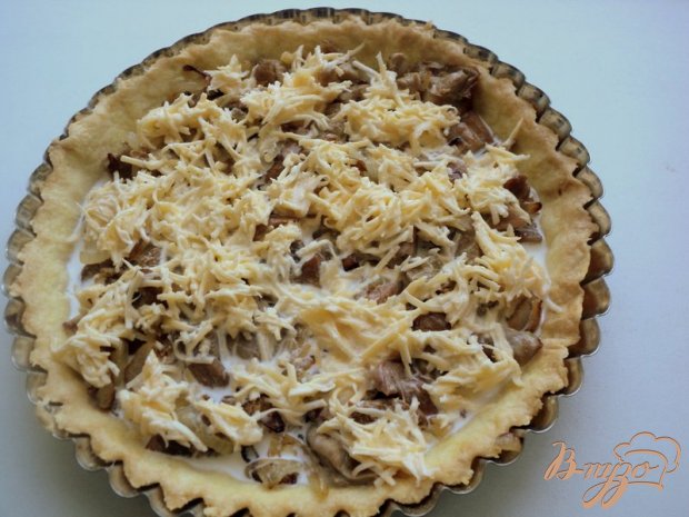 Тарт с грибами и овощами Тарт с грибами и овощами