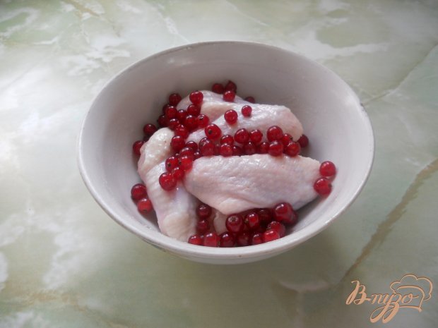 Куриные крылышки на мангале. Маринад с красной смородиной Куриные крылышки на мангале. Маринад с красной смородиной