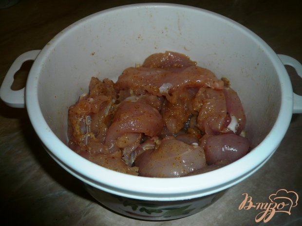 Куриная грудка, запеченная с яблоками Куриная грудка, запеченная с яблоками
