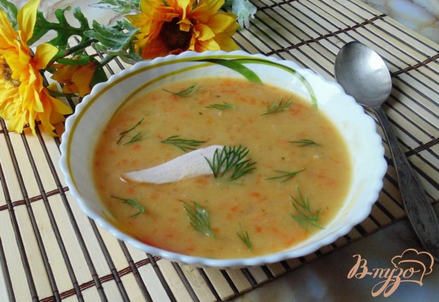 гороховий суп з копченою індичкою. як приготувати з фото