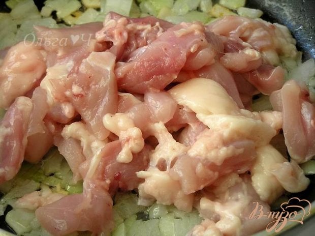 Соте из курицы с овощами и рисом Соте из курицы с овощами и рисом