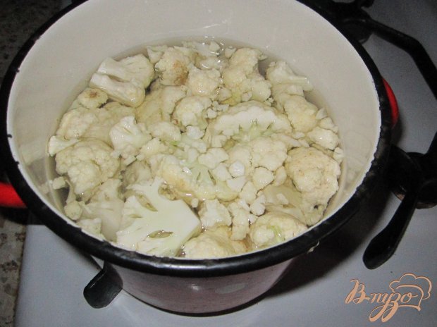 Цветная капуста с сосисками Цветная капуста с сосисками