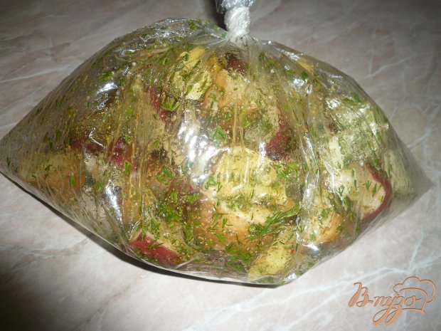 Картофель с укропом Картофель с укропом