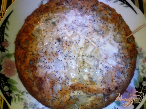 Пирог с маком и яблоком Пирог с маком и яблоком