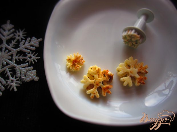 Закуска "Сырные снежинки" Закуска "Сырные снежинки"