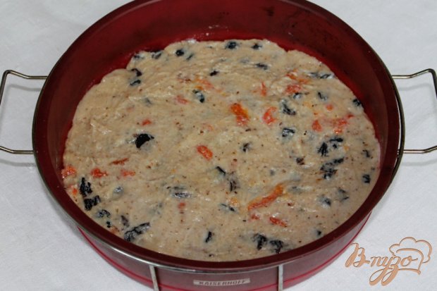 Постная медовая коврижка с орехами и сухофруктами Постная медовая коврижка с орехами и сухофруктами