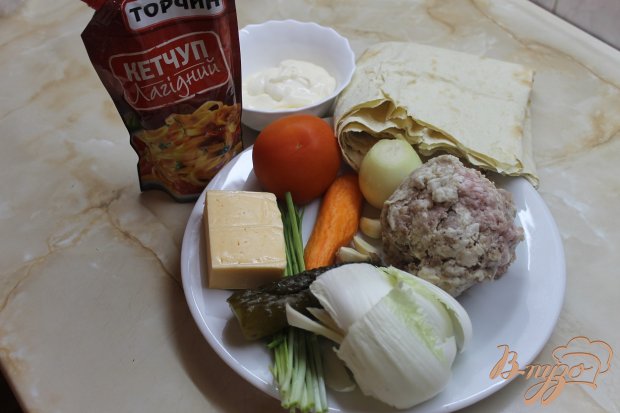 Шаурма со свининой Шаурма со свининой