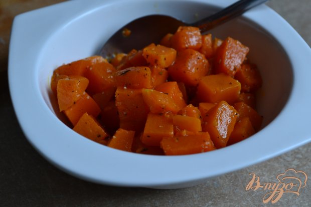 Свекольный салат с кусочками тыквы Свекольный салат с кусочками тыквы