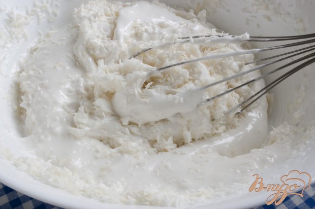 Кокосовое печенье с грецкими орехами Кокосовое печенье с грецкими орехами