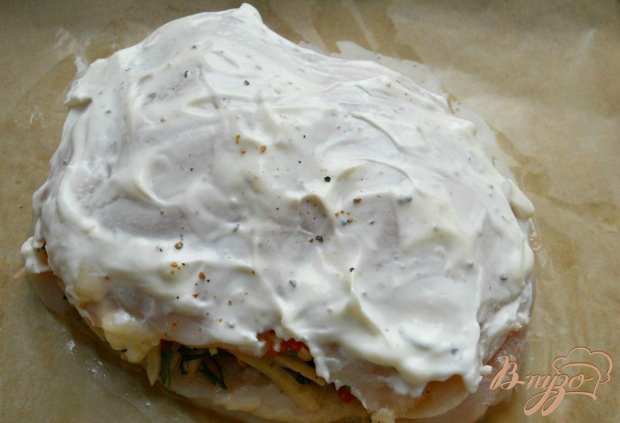 Фаршированная куриная отбивная Фаршированная куриная отбивная