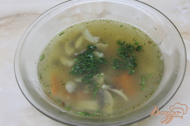 грибний суп з гречаною крупою. як приготувати з фото